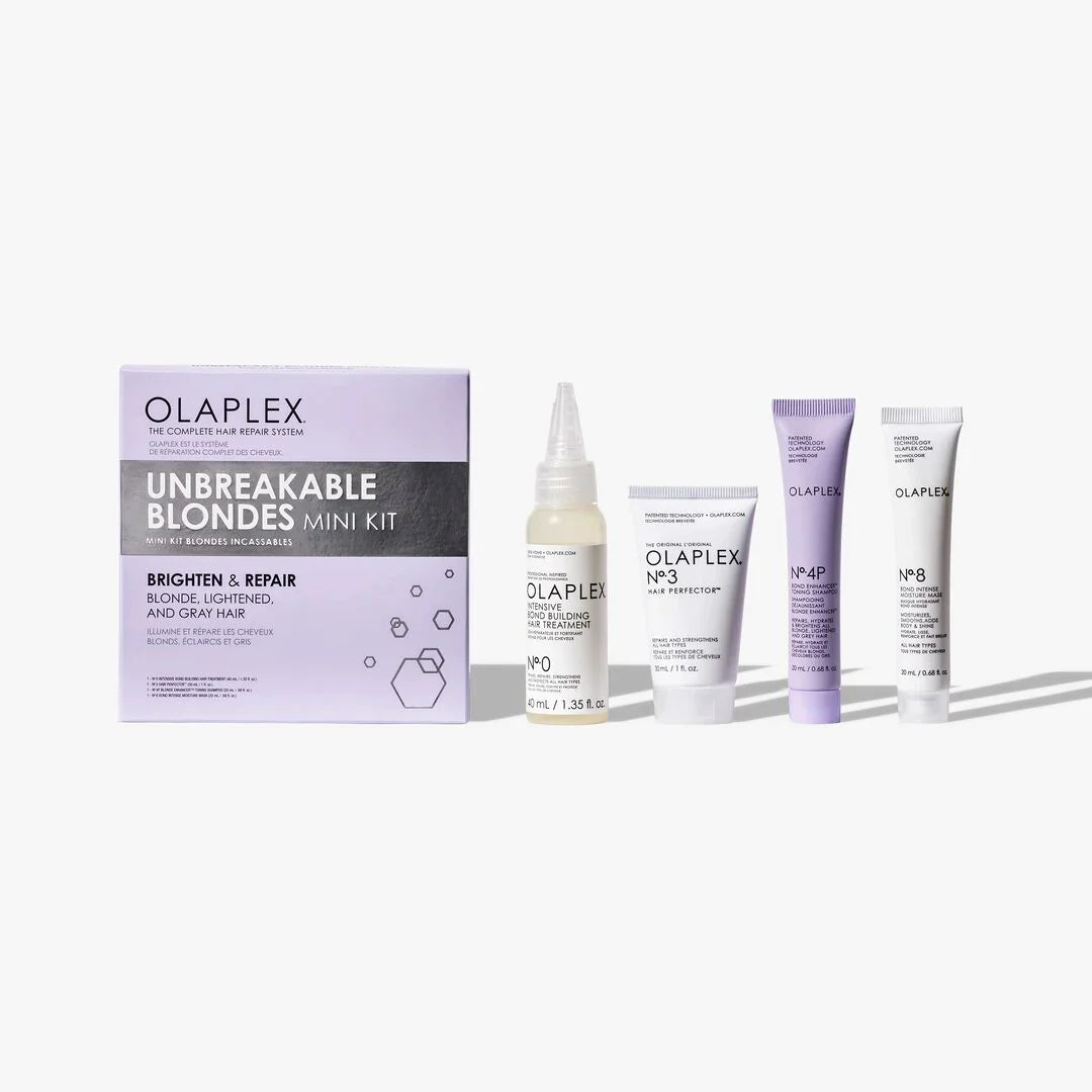 Olaplex Unbreakable Blondes Kit (N°.0, N°.3, N°.4P, N°.8) - must-hair