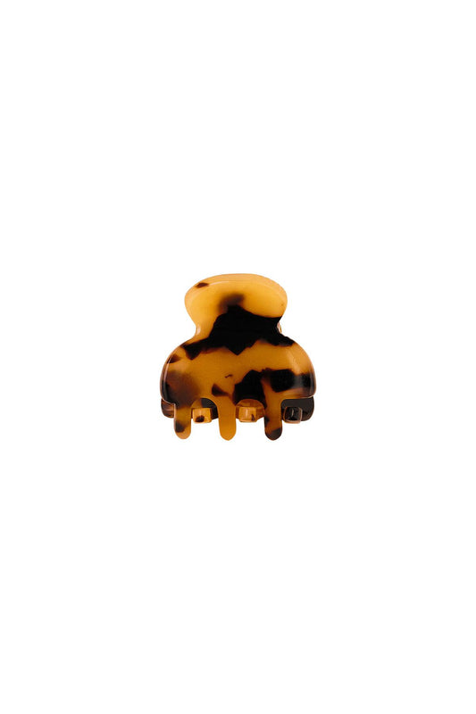 Sooo Cute! Hairclip Paris Marble Bruin - Small