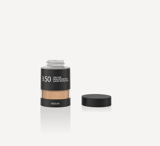 Marc Inbane Refill Tinted SPF 50 Powder must-hair